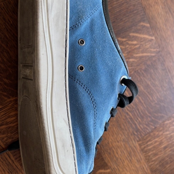 LANVIN SNEAKERS MEN'S DBB1 MENS SNEAKERS RUNNING SHOES SIZE 9 CAPTOE - Picture 5 of 13